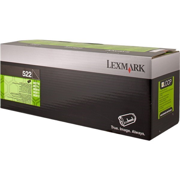 Toner Lexmark MS810 / MS811 / MS812 / 52D2000 Negro Original
