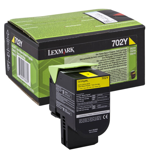 Toner Original Lexmark CS310 / CS410 / 70C20Y0 Amarillo