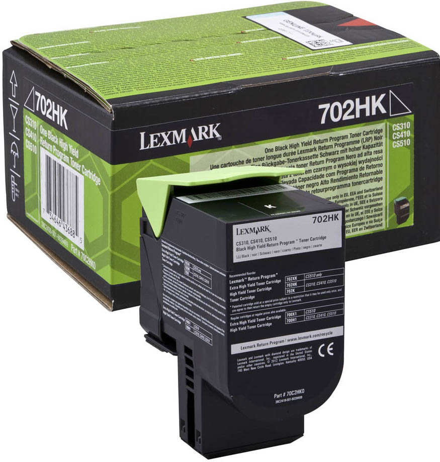 Toner Original Lexmark CS310 / CS410 / 70C2HK0 Negro