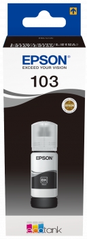 Botella Tinta Epson 103 Negro Original