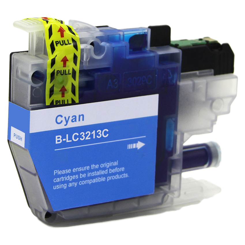 Cartucho Brother LC-3213C Cian Tinta Compatible