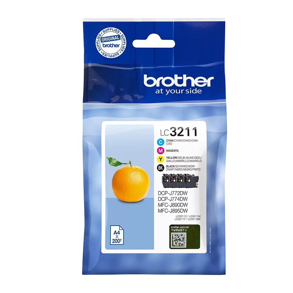 Brother LC3211VAL Pack 4 Colores Original