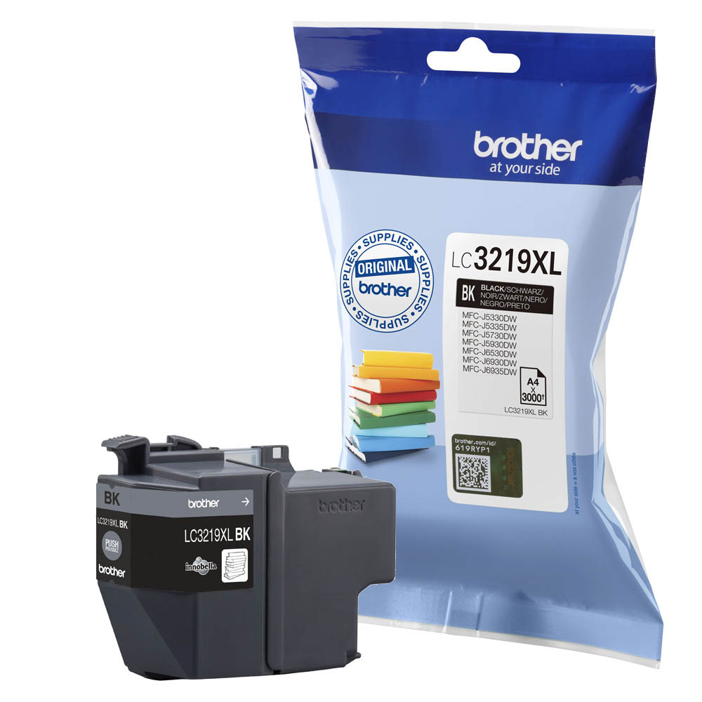 ▷ Comprar LC3219XL Cartucho Tinta Original Brother Negro
