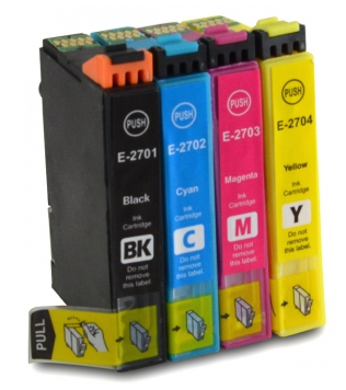 Epson 27XL Pack 4 Cartuchos Tinta Compatible