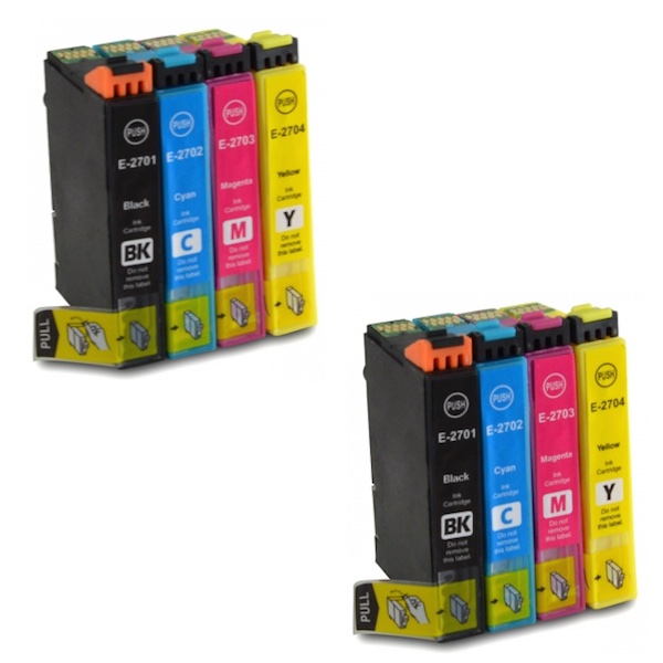 Epson 27XL Pack 8 Cartuchos Tinta Compatible