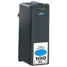 Cartucho Tinta Lexmark 100XL Cian Compatible