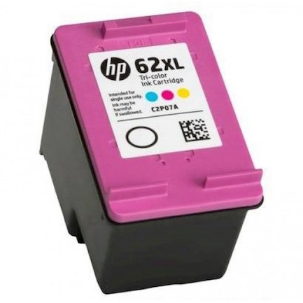 ▷ Cartucho Hp 62 XL Tricolor Tinta Compatible