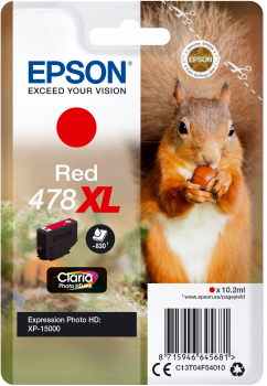 Cartucho Epson 478XL Rojo Original