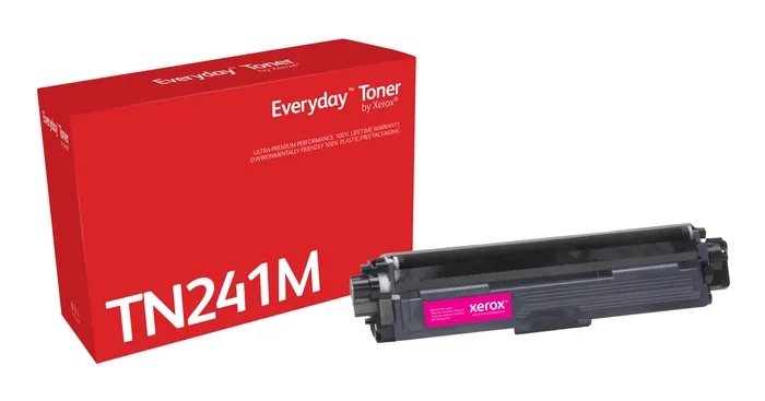 Xerox Everyday Brother TN241/TN242 Magenta Cartucho de Toner Generico - Reemplaza TN241M/TN242M