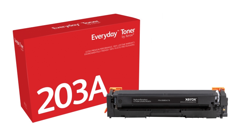 Xerox Everyday HP CF540A Negro Cartucho de Toner Generico - Reemplaza 203A