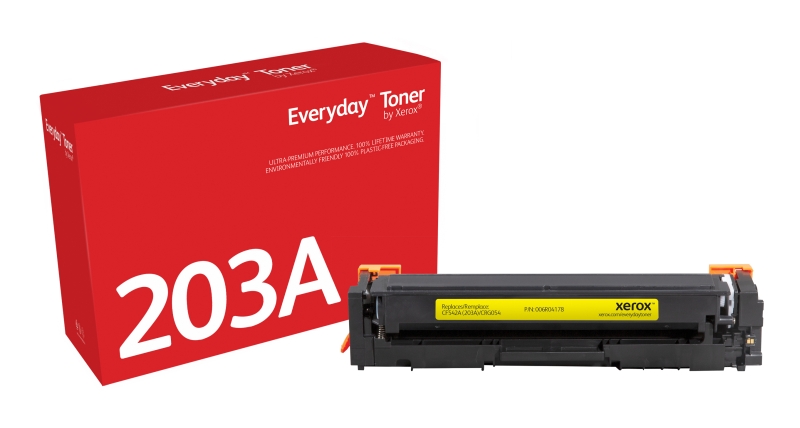Xerox Everyday HP CF542A Amarillo Cartucho de Toner Generico - Reemplazo 203A