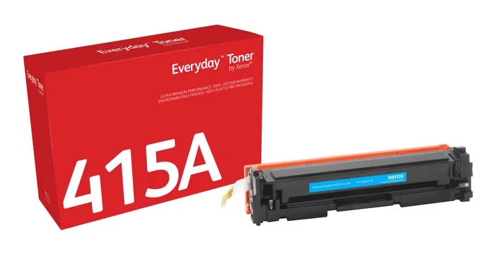Xerox Everyday HP W2031A Cyan Cartucho de Toner Generico - Reemplaza 415A