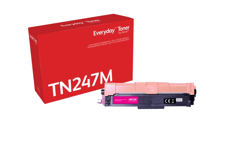 Xerox Everyday Brother TN247/TN243 Magenta Cartucho de Toner Generico - Reemplaza TN247M/TN243M