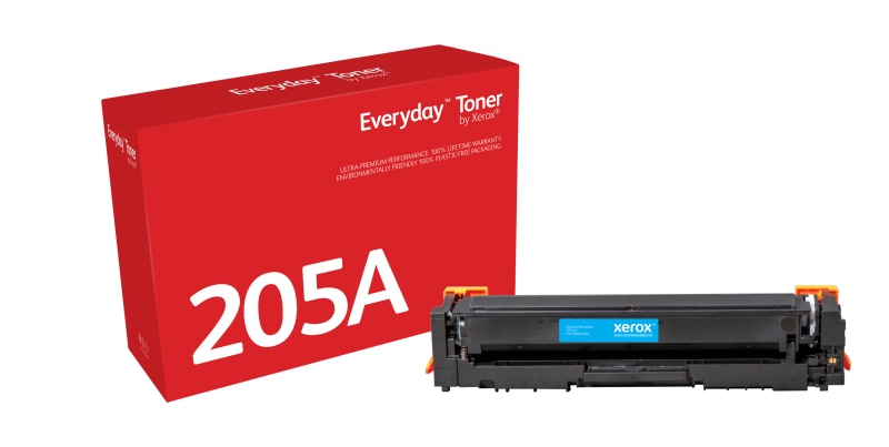 Xerox Everyday HP CF531A Cyan Cartucho de Toner Generico - Reemplaza 205A