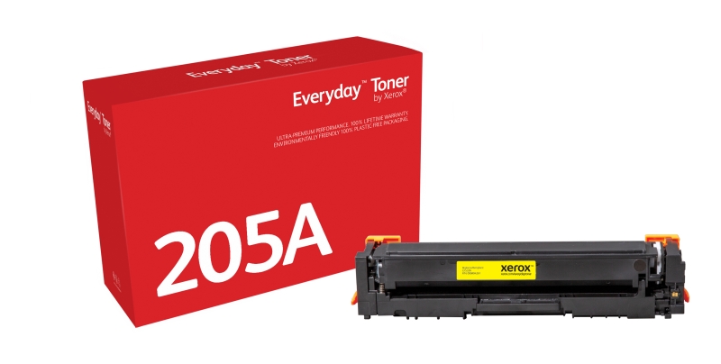 Xerox Everyday HP CF532A Amarillo Cartucho de Toner Generico - Reemplaza 205A