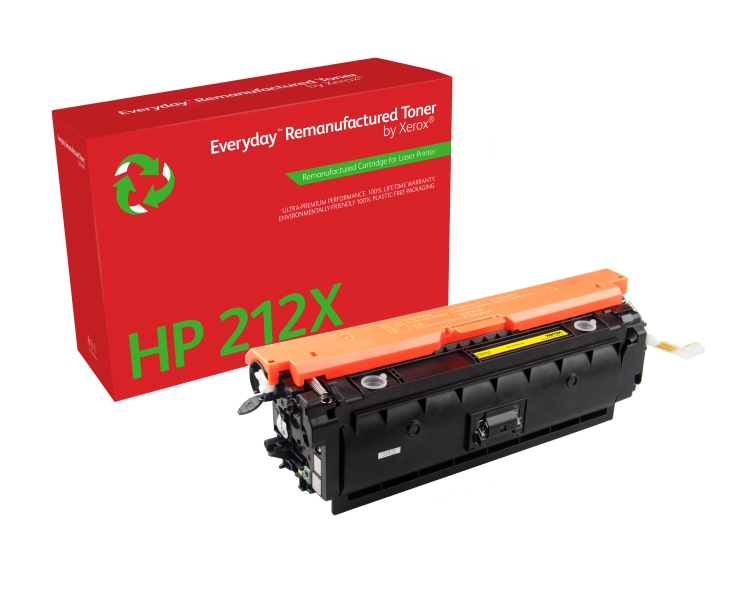 Xerox Everyday HP W2122X Amarillo Cartucho de Toner Remanufacturado - Reemplaza 212X