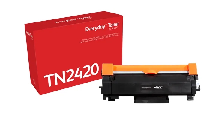 Xerox Everyday Brother TN2420/TN2410 Negro Cartucho de Toner Generico - 006R04792/006R04204/006R04516