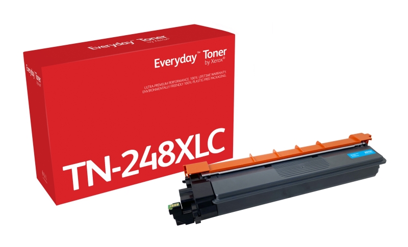 Xerox Everyday Brother TN248XL Cyan Cartucho de Toner Generico - Reemplaza TN248XLC