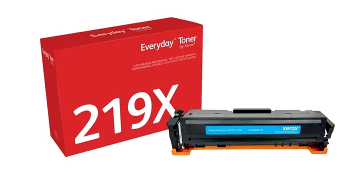 Xerox Everyday HP W2191X Cyan Cartucho de Toner Generico - Reemplaza 219X