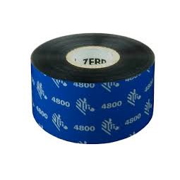 Zebra 4800 Pack de 12 Cintas de Transferencia Termica Original Negro - Resina - Ancho 40mm, Longitud 450m Zebra 4800 Pack de 12 Cintas de Transferencia Termica Original Negro - Resina - Ancho 40mm, Longitud 450m