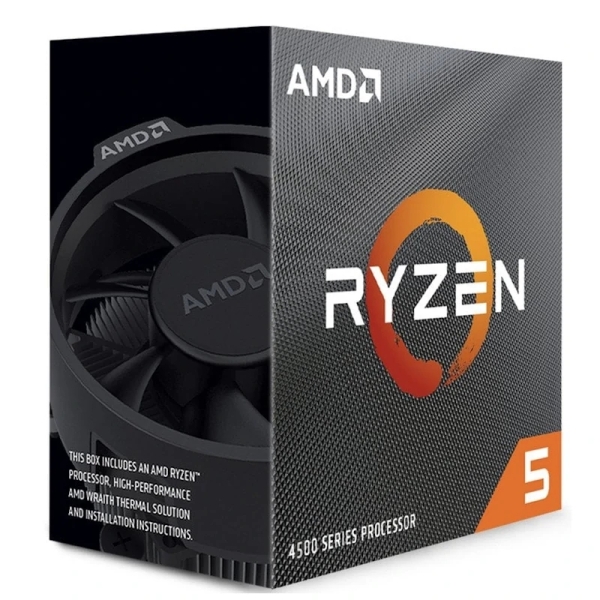 AMD RYZEN 5 4500 BOX Procesador 3,6GHz SK. AM4 AMD RYZEN 5 4500 BOX Procesador 3,6GHz SK. AM4
