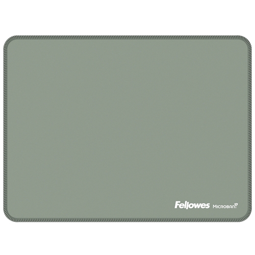 Fellowes Breyta Alfombrilla XL - Antideslizante - Proteccion Antimicrobiana - Bordes Reforzados - Fabricado con Material Reciclado - 21x28x0.25cm - Color Verde Salvia