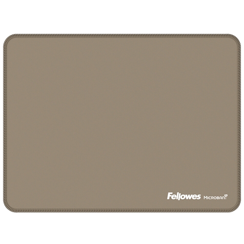 Fellowes Breyta Alfombrilla XL - Antideslizante - Proteccion Antimicrobiana - Bordes Reforzados - Fabricado con Material Reciclado - 21x28x0.25cm - Color Beige Arena