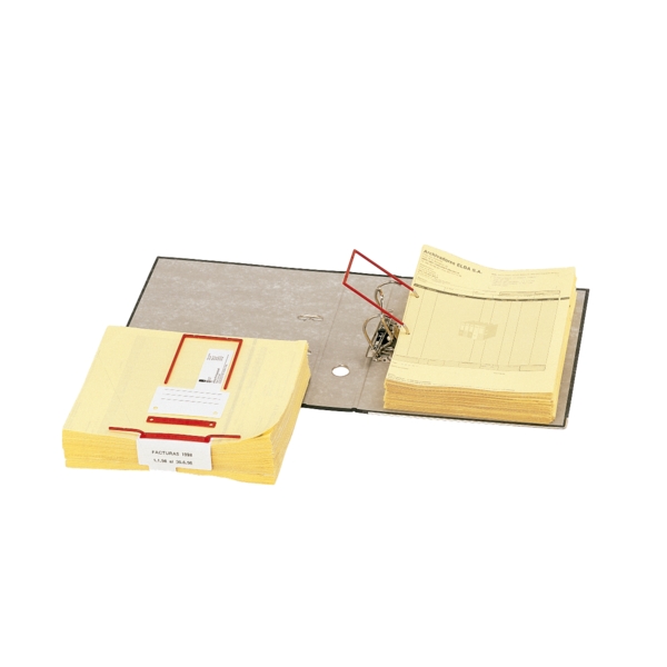 Elba Encuadernadores Data-Clip Plastico con Alambre Interior - Facil de Usar - Resistente - Color Rojo Elba Encuadernadores Data-Clip Plastico con Alambre Interior - Facil de Usar - Resistente - Color Rojo