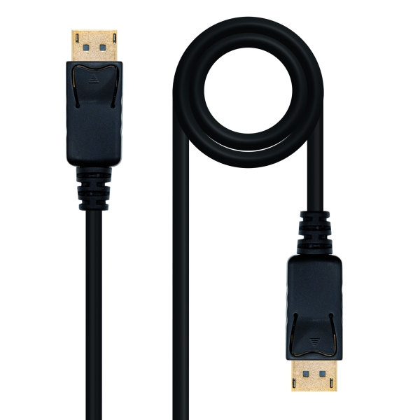 Nanocable Cable Displayport 1.2 DP/M-DP/M - Longitud 10m - Soporta Resoluciones de Video de hasta 4K - Color Negro Nanocable Cable Displayport 1.2 DP/M-DP/M - Longitud 10m - Soporta Resoluciones de Video de hasta 4K - Color Negro