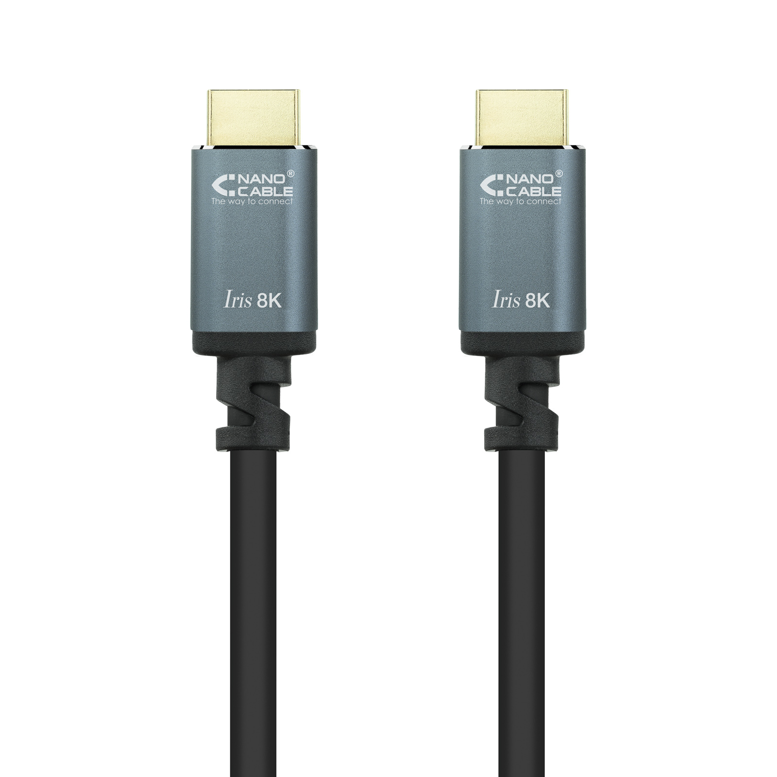 Nanocable Cable HDMI 2.1 Iris 8K A/M-A/M 1.5m - Color Negro