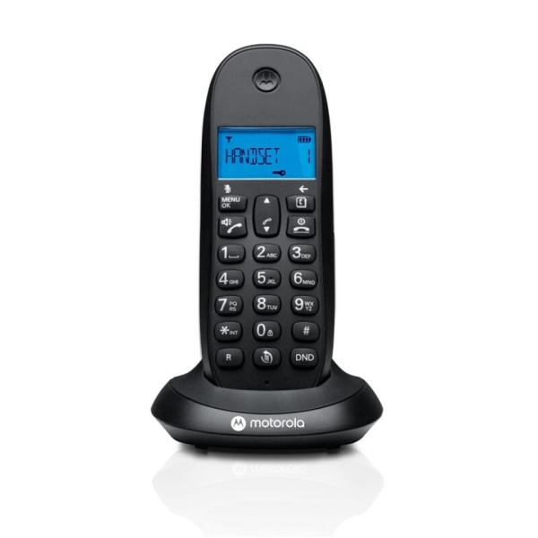 Motorola C1001L Telefono Inalambrico Dect - Identificador de Llamada - Manos Libres