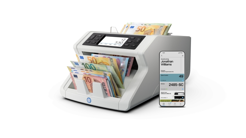Safescan 2485-SC Contadora de Billetes - Puede Contar Billetes de Euro Mezclados - Capacidad hasta 300 Billetes - Incluye App Safescan - Deteccion de Billetes Falsos Safescan 2485-SC Contadora de Billetes - Puede Contar Billetes de Euro Mezclados - Capacidad hasta 300 Billetes - Incluye App Safescan - Deteccion de Billetes Falsos