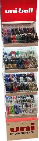 Uni-ball Expositor Torre de 780 Surtidos - Gamas Variadas - Articulos de Escritura - Color Surtido