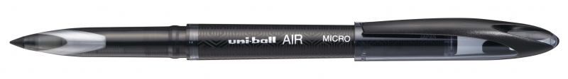 Uni-ball AIR MICRO UBA-188-M Rollerball - Punta de Acetato Plastico 0.5mm - Escritura Ajustable - Tinta Pigmentada Resistente al Agua y Luz - Color Negro