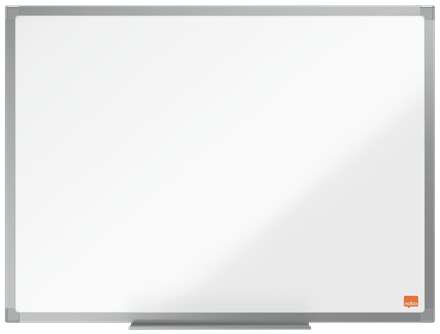 Nobo Essence Pizarra de Melamina 600x450mm - Marco de Aluminio Anodizado - Bandeja para Rotuladores - Color Blanco