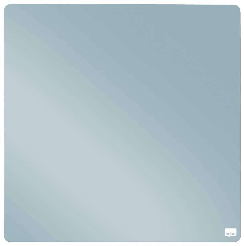 Nobo Mini Pizarra Magnetica Tile 360Mmx360mm - sin Marco - Baldosas de Borrado en Seco - Gris
