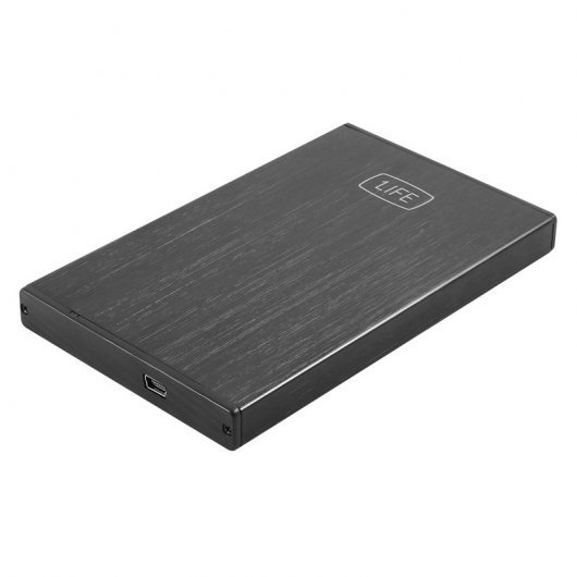 1Life Vault 2 Caja Externa para HDD/SSD Sata 2.5\" - USB 2.0 - 480Mps - Color Negro