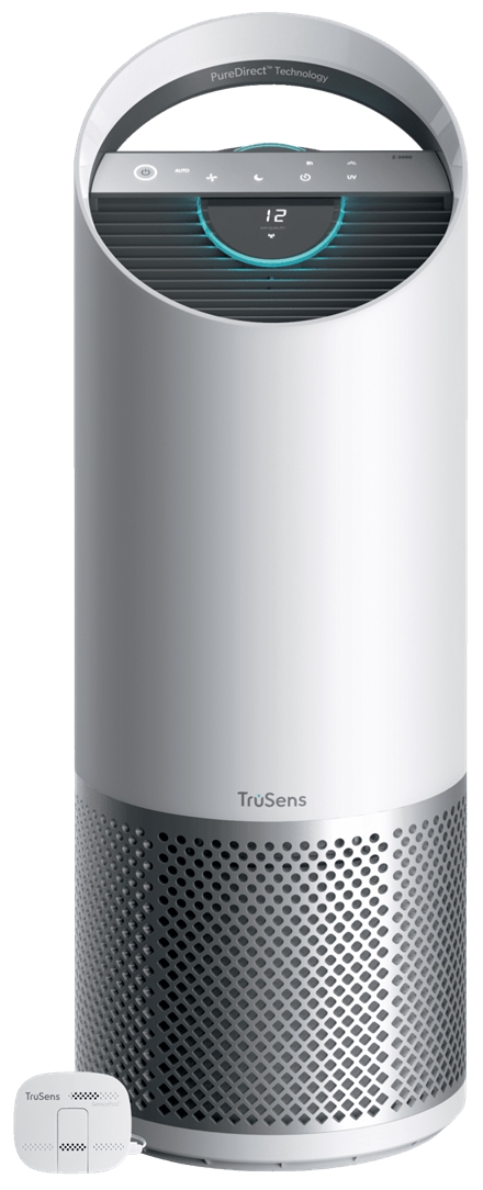 Leitz TruSens Z3000 Purificador de Aire - Lampara UVC - Elimina Gases/Olores de COV - Hasta 70m2 - Color Blanco