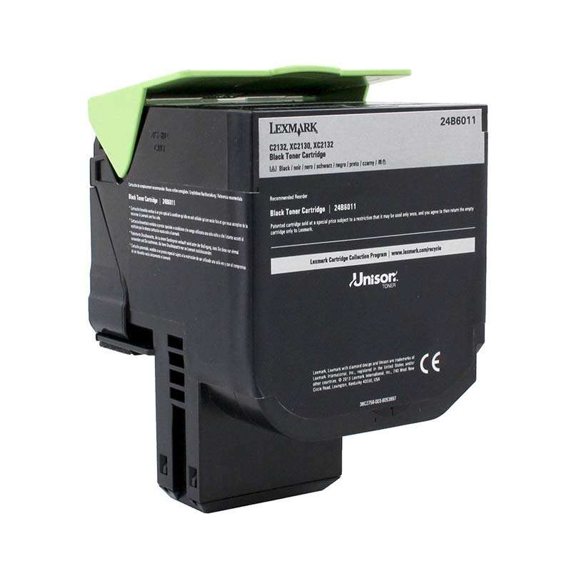 Lexmark C2132/XC2130/XC2132 Negro Cartucho de Toner Original - 24B6011 Lexmark C2132/XC2130/XC2132 Negro Cartucho de Toner Original - 24B6011