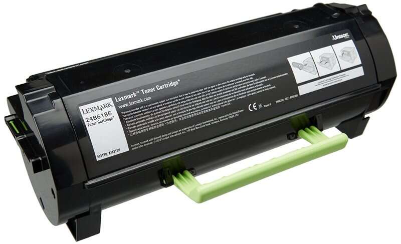Lexmark M3150/XM3150 Negro Cartucho de Toner Original - 24B6186 Lexmark M3150/XM3150 Negro Cartucho de Toner Original - 24B6186