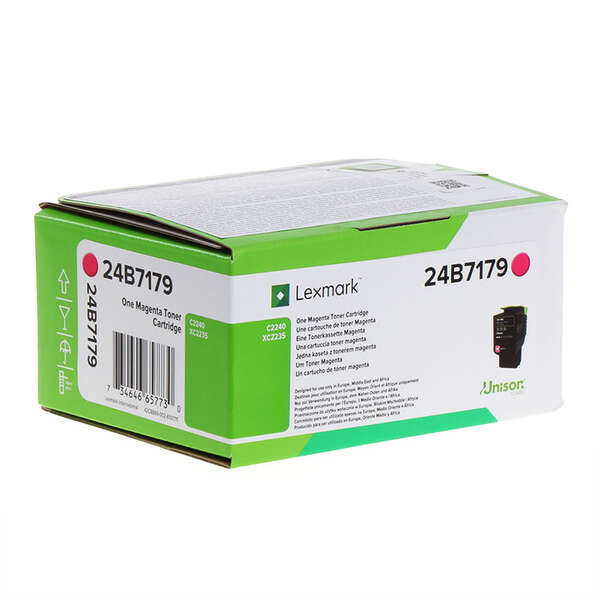 Lexmark C2240/XC2235 Magenta Cartucho de Toner Original - 24B7179 Lexmark C2240/XC2235 Magenta Cartucho de Toner Original - 24B7179
