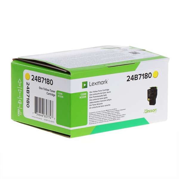 Lexmark C2240/XC2235 Amarillo Cartucho de Toner Original - 24B7180 Lexmark C2240/XC2235 Amarillo Cartucho de Toner Original - 24B7180