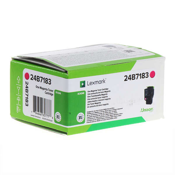 Lexmark XC2240/XC4240 Magenta Cartucho de Toner Original - 24B7183 Lexmark XC2240/XC4240 Magenta Cartucho de Toner Original - 24B7183