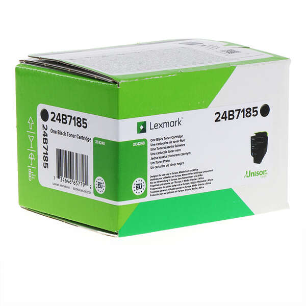 Lexmark XC2240/XC4240 Negro Cartucho de Toner Original - 24B7185 Lexmark XC2240/XC4240 Negro Cartucho de Toner Original - 24B7185