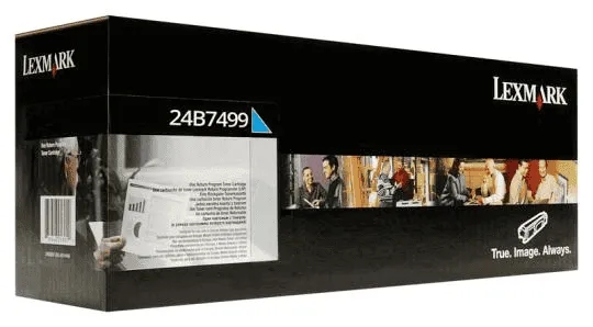 Lexmark 24B7499 Cyan Cartucho de Toner Original - 24B7499 Lexmark 24B7499 Cyan Cartucho de Toner Original - 24B7499