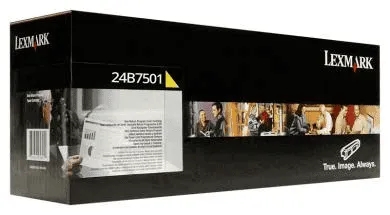 Lexmark 24B7501 Amarillo Cartucho de Toner Original - 24B7501 Lexmark 24B7501 Amarillo Cartucho de Toner Original - 24B7501