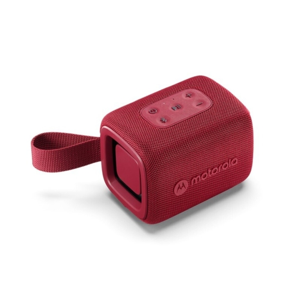 Motorola ROKR 300 Altavoz Portatil - 7W - Bluetooth 5.3 - IP67 - 12 Horas de Autonomia - Color Rojo
