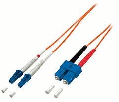 Equip Cable Adaptador de Fibra Optica LC/SC-OM1 10m