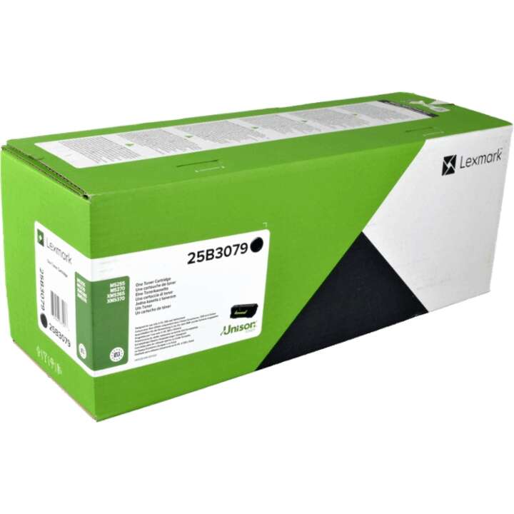 Lexmark M5255/M5270/M5365/XM5365i/XM5370 Negro Cartucho de Toner Original - 25B3079 Lexmark M5255/M5270/M5365/XM5365i/XM5370 Negro Cartucho de Toner Original - 25B3079