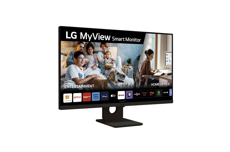 LG MyView Smart Monitor LED 27\" LCD IPS FullHD 1080p 60Hz HDR10 - Smart TV - Angulo de Vision 178º - Altavoces - WiFi, Bluetooth, HDMI, USB-A - VESA 100x100mm LG MyView Smart Monitor LED 27\" LCD IPS FullHD 1080p 60Hz HDR10 - Smart TV - Angulo de Vision 178º - Altavoces - WiFi, Bluetooth, HDMI, USB-A - VESA 100x100mm